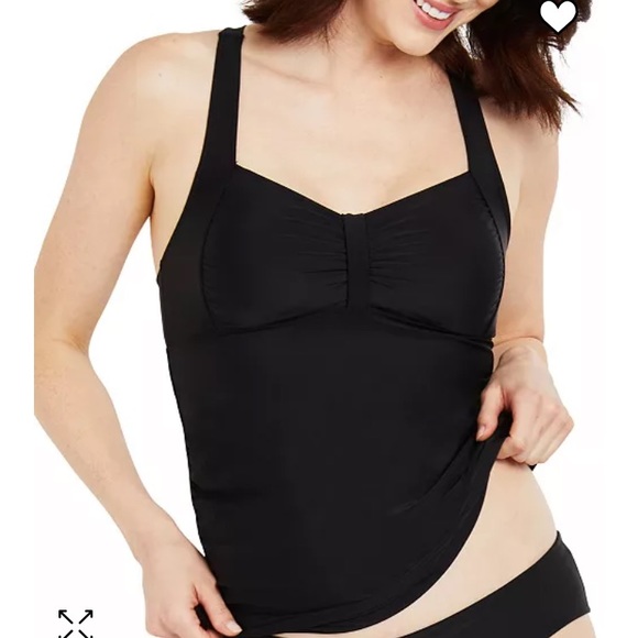 NWOT (Top Only) Motherhood Maternity Swim Top, Large - Picture 1 of 3